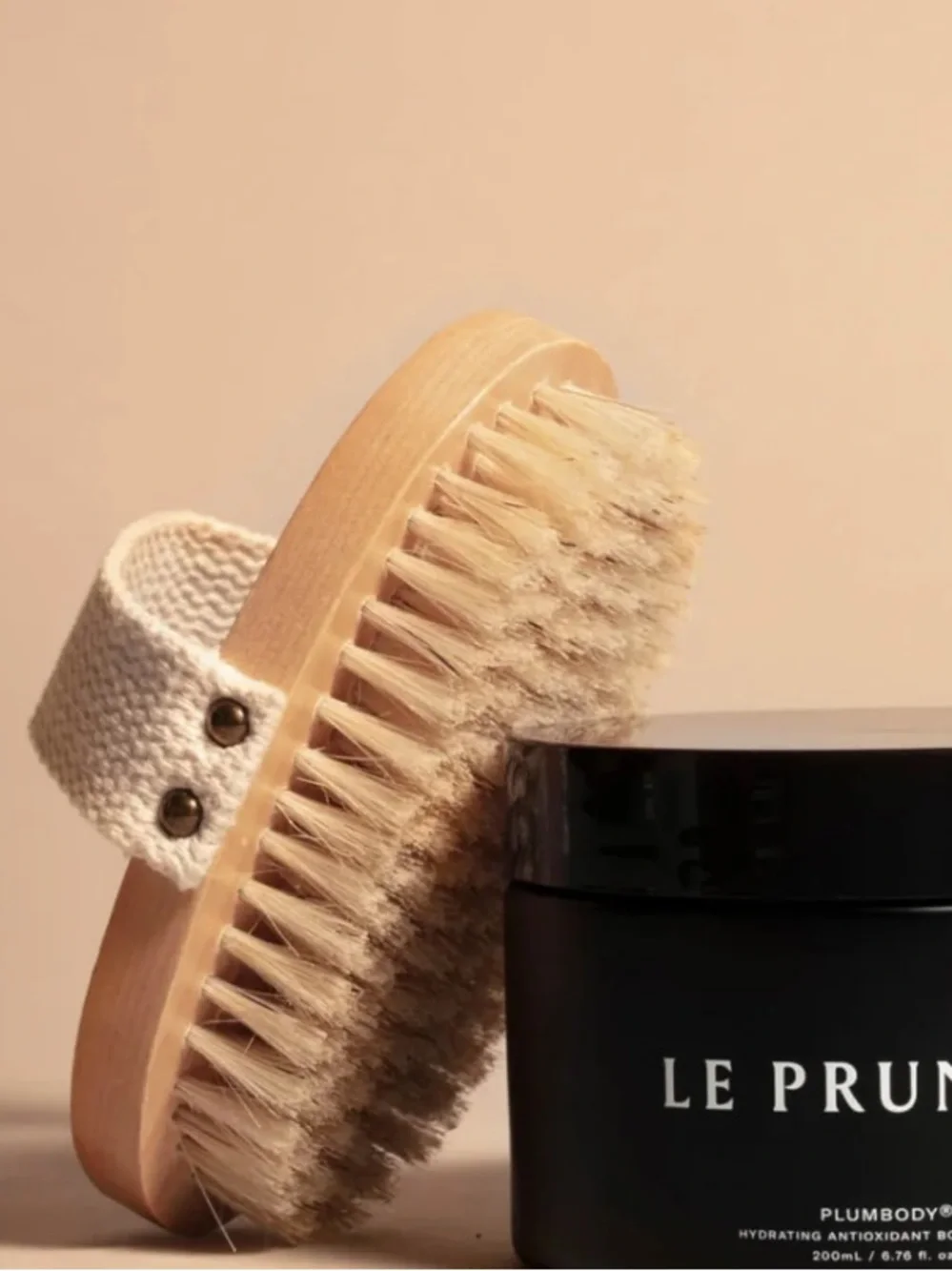 Le Prunier Plumtox Dry Body Brush new in Box